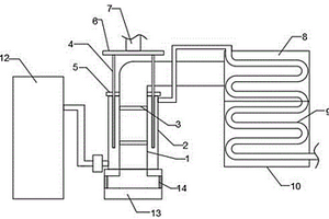 用于碳酸鋰生產(chǎn)過程中循環(huán)水冷卻裝置