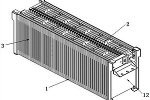 軌道交通用可變內(nèi)部風(fēng)道鋰離子電池模組