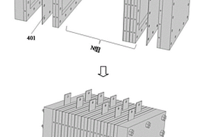堆疊式鋰漿料液流電池反應(yīng)器