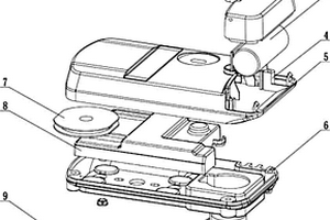 可更換鋰電池超聲波IC卡熱量表結(jié)構(gòu)