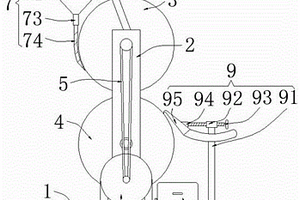 用于鋰電池轉(zhuǎn)移式涂布機(jī)涂輥刮料裝置