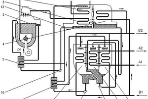 熱水補燃單雙效復合型溴化鋰吸收式冷水機組