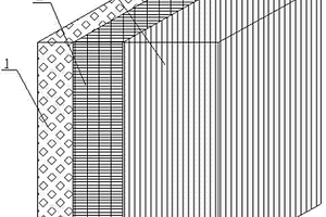 梯度式高分子基中子吸收柵板材料及其制備方法