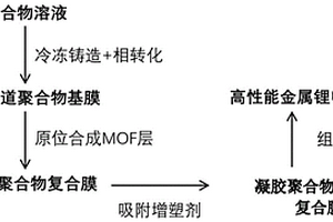 凝膠聚合物電解質(zhì)復(fù)合膜及其制備方法與應(yīng)用