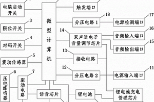 多功能遙控電腦防盜報警器