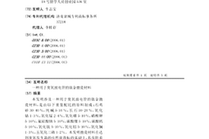 用于臭氧放電管的鈦金搪瓷材料