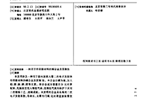 用于冷陰極材料的銅合金及其制法