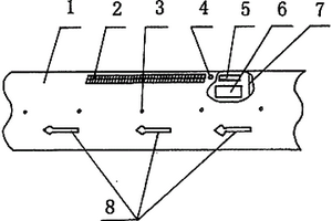 自然能公路指示燈發(fā)光護(hù)欄板