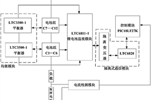 基于PIC單片機(jī)的雙向主動(dòng)均衡電動(dòng)汽車(chē)電池監(jiān)控系統(tǒng)及控制方法