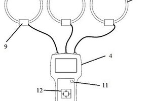 電力電纜接地環(huán)流帶電測量手持設(shè)備