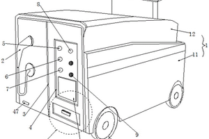 拉桿箱式的微型電動(dòng)汽車(chē)用充電寶