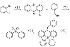 10,10-二苯基硅雜吖啶的制備方法