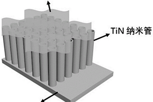 WS<Sub>2</Sub>納米片修飾的TiN納米管陣列復(fù)合材料及其制備方法