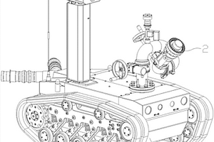 消防偵察滅火機器人及其工作方法