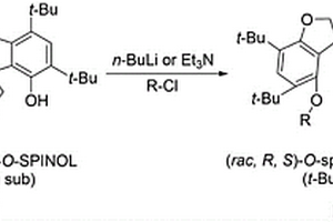 大位阻氧雜螺環(huán)二酚及其雙膦配體的合成方法