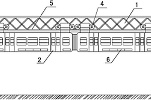 城市懸掛輕軌新能源電動公交列車