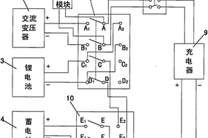 外場用開關(guān)控制多功能便攜式電源裝置