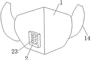 開(kāi)放式可穿戴電子口罩