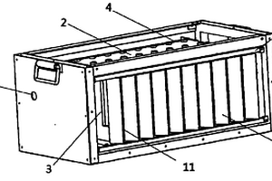 具有良好通風(fēng)散熱性的電池箱