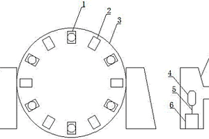 提升機(jī)滾筒應(yīng)力場(chǎng)檢測(cè)與節(jié)點(diǎn)能量收集裝置