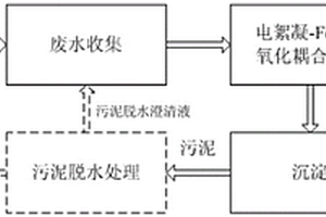 煙氣脫硝催化劑再生工藝廢水的電化學(xué)處理方法