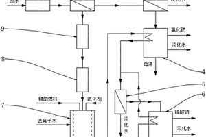 基于超臨界水氧化處理高鹽有機廢水的工藝與系統(tǒng)