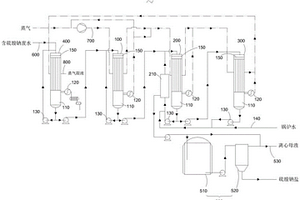 用于處理煤焦油深加工過(guò)程中產(chǎn)生的硫酸鈉廢水的系統(tǒng)