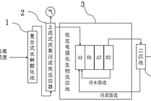 有機(jī)氮工業(yè)廢水高效生物處理系統(tǒng)及其工藝