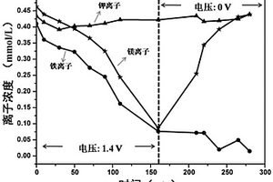 通過電吸附技術(shù)從工業(yè)廢水中選擇性去除Fe2+和/或Fe3+的方法