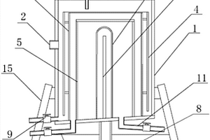 火電站工業(yè)用廢水可充分降解的處理裝置及處理方法