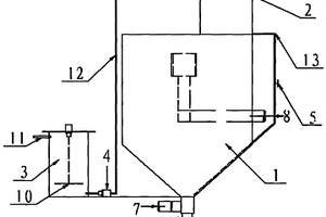 用于工業(yè)含氟廢水二次處理的反應(yīng)絮凝復(fù)合設(shè)備