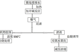 含次氯酸鈉、PVP的高COD膜生產廢水的處理方法