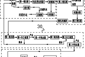 具有管式膜過濾裝置的廢水處理設備