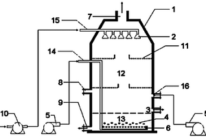 同時(shí)去除廢水中有機(jī)污染物和氨的方法及反應(yīng)器