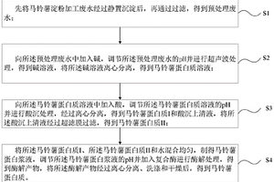 從馬鈴薯淀粉加工廢水中回收蛋白質(zhì)的方法