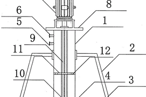 難降解有機(jī)物廢水的綜合混凝反應(yīng)裝置及處理方法