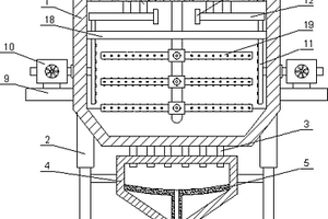 化工廢水處理用具有防塵結構的凈化設備