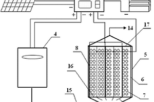 電場臭氧復(fù)合催化氧化處理有機廢水的裝置