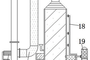 可中和鹽酸廢水的廢氣洗滌水處理用凈化裝置