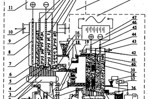 處理低濃度金屬廢水的生物質(zhì)導(dǎo)電炭雙流化床電極反應(yīng)器