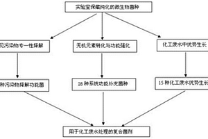 用于化工廢水處理的復(fù)合微生物菌劑及其篩選和制備方法