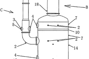 對(duì)含氰、含硫氰酸鹽廢水或礦漿進(jìn)行處理的反應(yīng)器