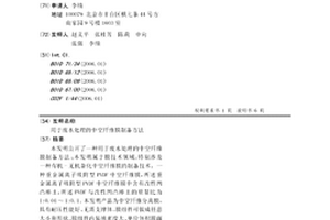 用于廢水處理的中空纖維膜制備方法