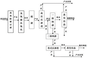 高鹽廢水的資源化處理裝置與處理方法