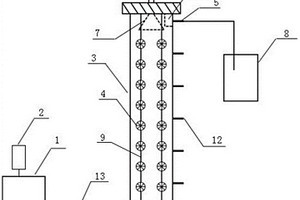 基于鐵代謝耦合厭氧氨氧化法氨氮廢水處理系統(tǒng)