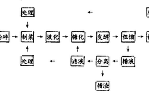 無廢糟廢水排放的酒精生產(chǎn)方法