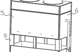 基于蒸發(fā)空冷技術(shù)的降膜式空冷器及廢水處理流程