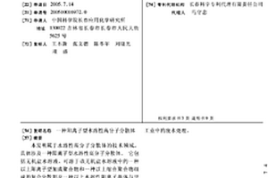 陽離子型水溶性高分子分散體