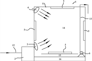 有機(jī)絡(luò)合廢水光催化處理裝置