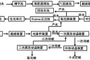 含鹽廢水資源化處理工藝方法